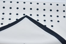 Kingsquare 100% Silk Polka Dot Pocket Square with Gift Box