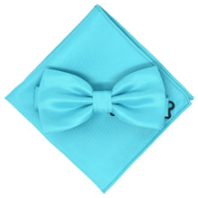 Bow Tie and Pocket Square Set By Kingsquare